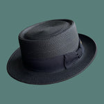 Load image into Gallery viewer, Porkpie Boater Hat