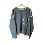 Load image into Gallery viewer, Blue Knitwear Sweater