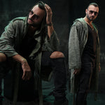 Load image into Gallery viewer, Knitted Hooded Kimono