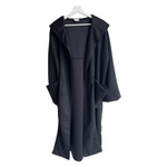 Load image into Gallery viewer, Suede Hooded Kimono