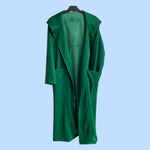 Load image into Gallery viewer, Green Hooded Kimono
