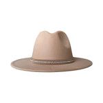 Load image into Gallery viewer, Beige Fedora with Suede &amp; Diamond Strap
