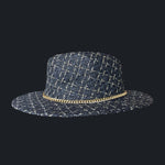 Load image into Gallery viewer, Colored Fedora With Gold Chain
