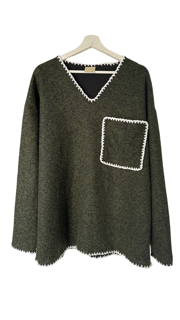 Cashmere and Wool Top