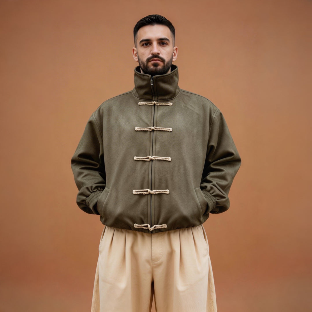 The Knotty Suede Jacket