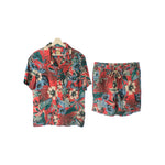 Load image into Gallery viewer, Hawaiian Short Sleeve and Short Set
