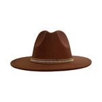 Load image into Gallery viewer, Fedora with Suede &amp; Silver Studded Strap
