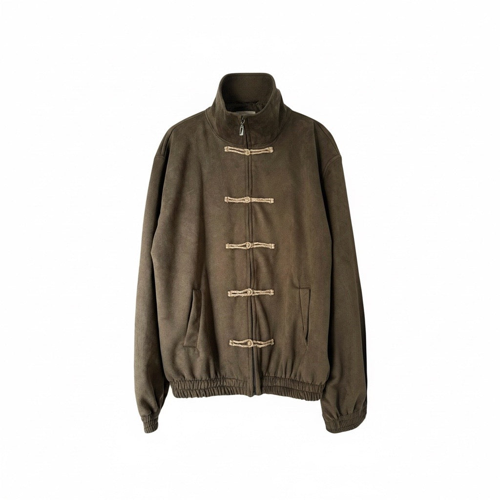 The Knotty Suede Jacket