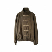 The Knotty Suede Jacket