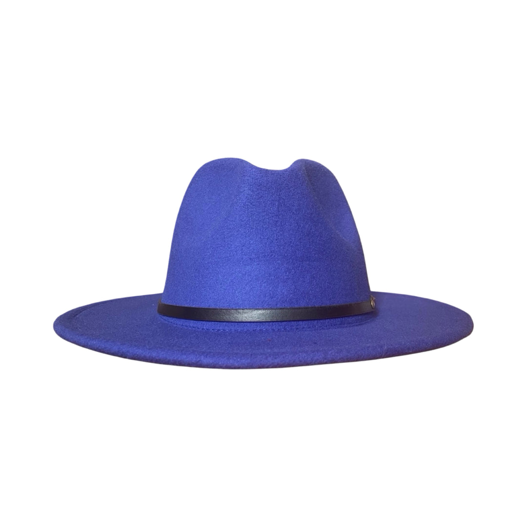 Cobalt Blue Fedora