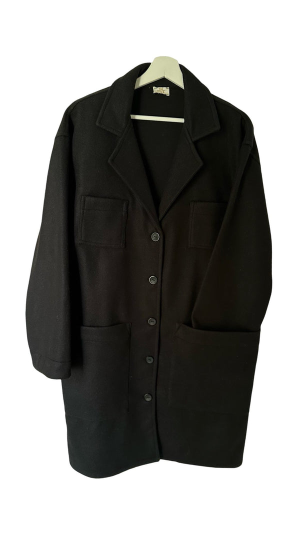 Black Wool Coat