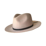 Load image into Gallery viewer, Beige Wool Fedora
