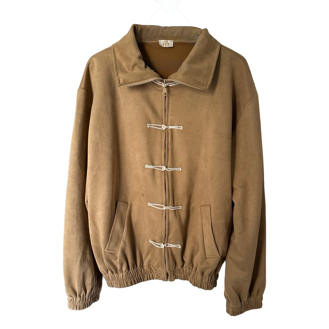 The Knotty Suede Jacket