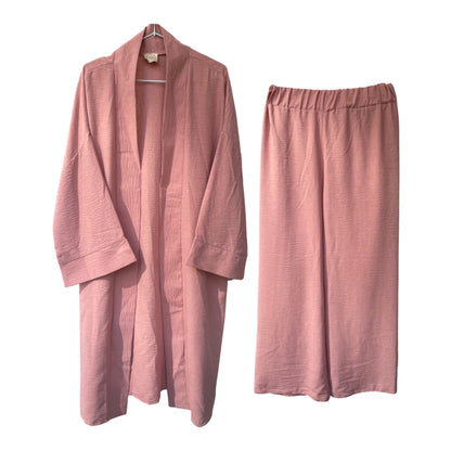 Kimono and Pant Set