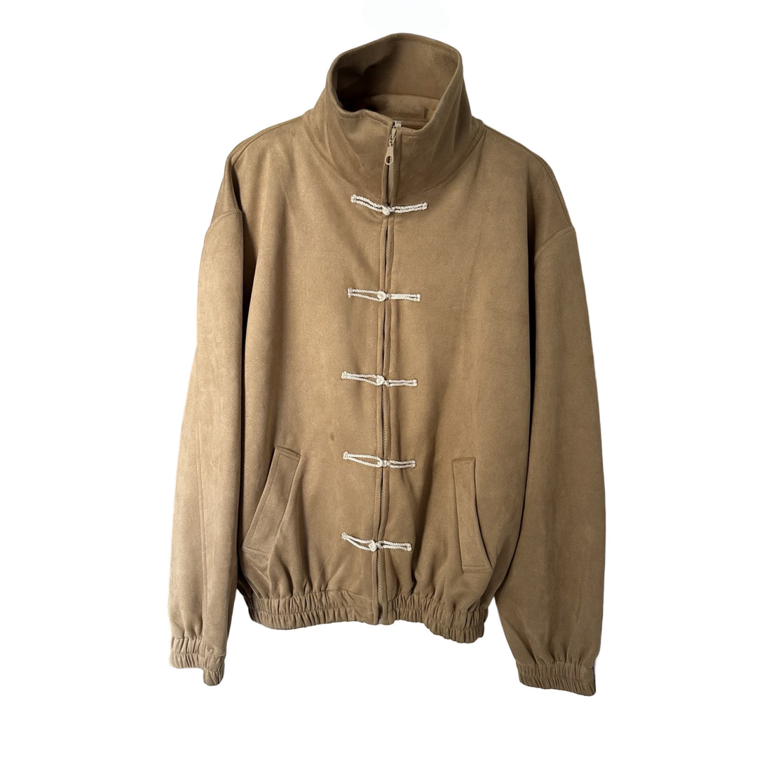 The Knotty Suede Jacket