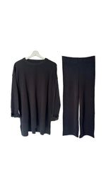 Load image into Gallery viewer, Wool Long Sleeve Sweater and Pant Set
