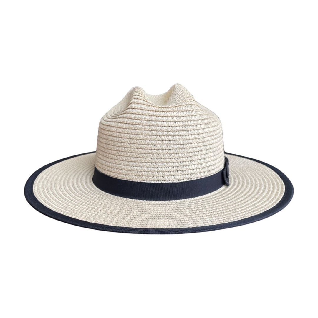 Double Top Straw Hat