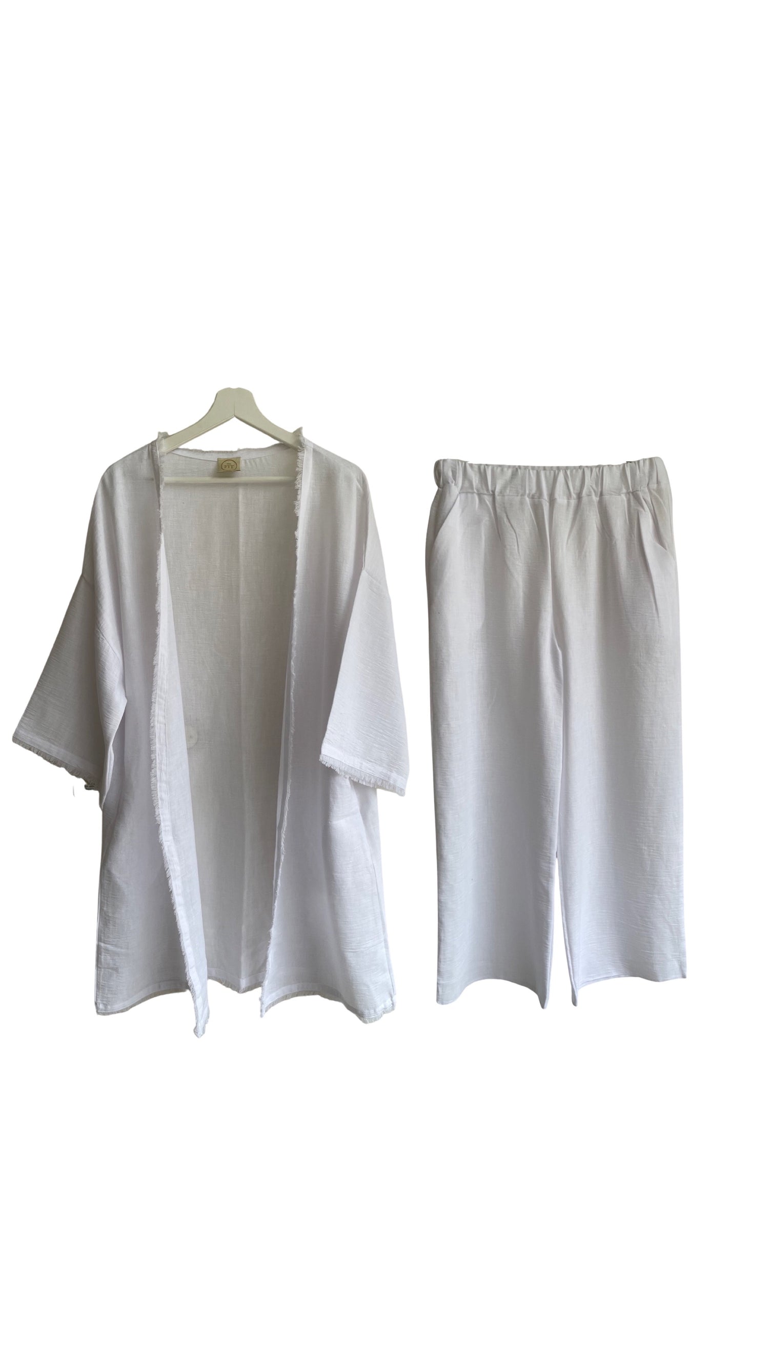 Kimono and Pant Set