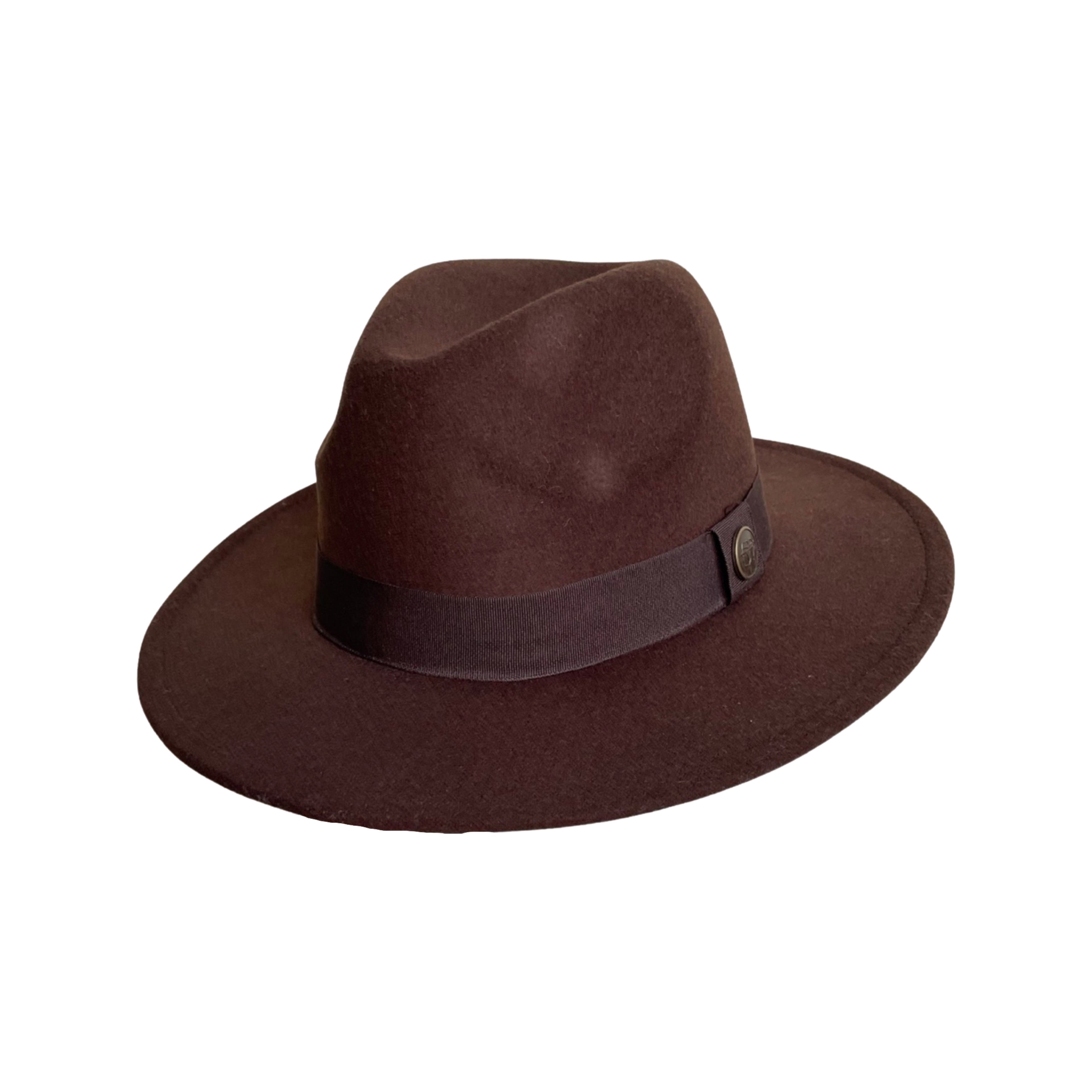 Dark Brown Fedora