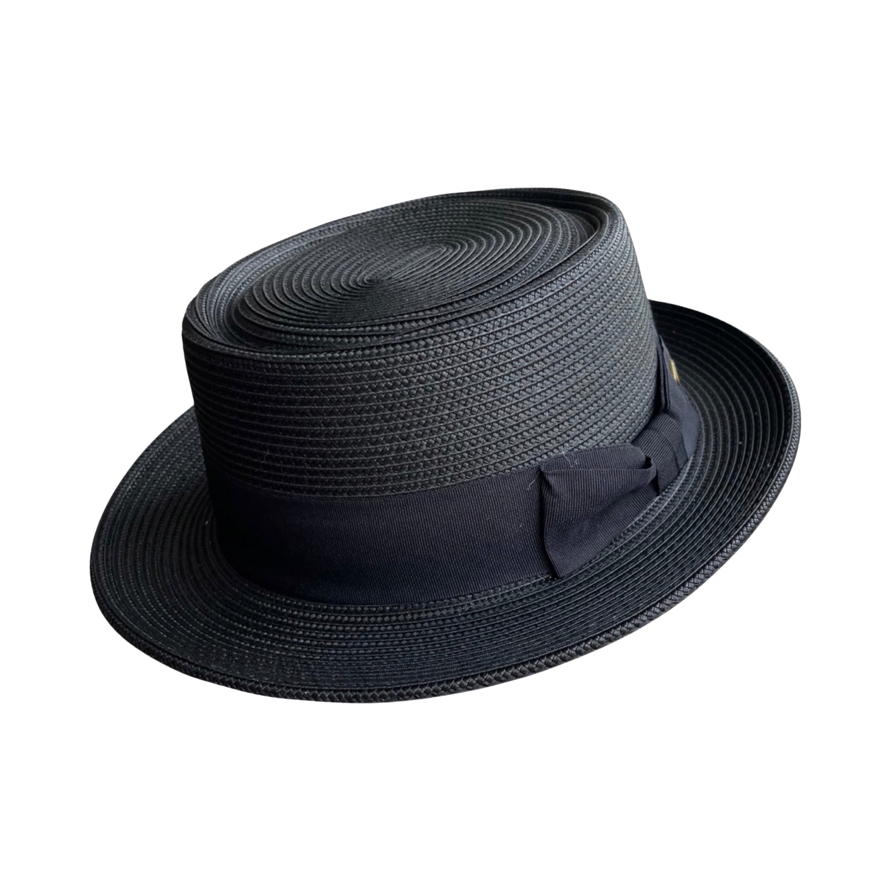 Straw Pork Pie Hat