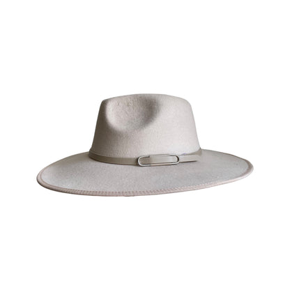 Off White Wide-Brim Fedora