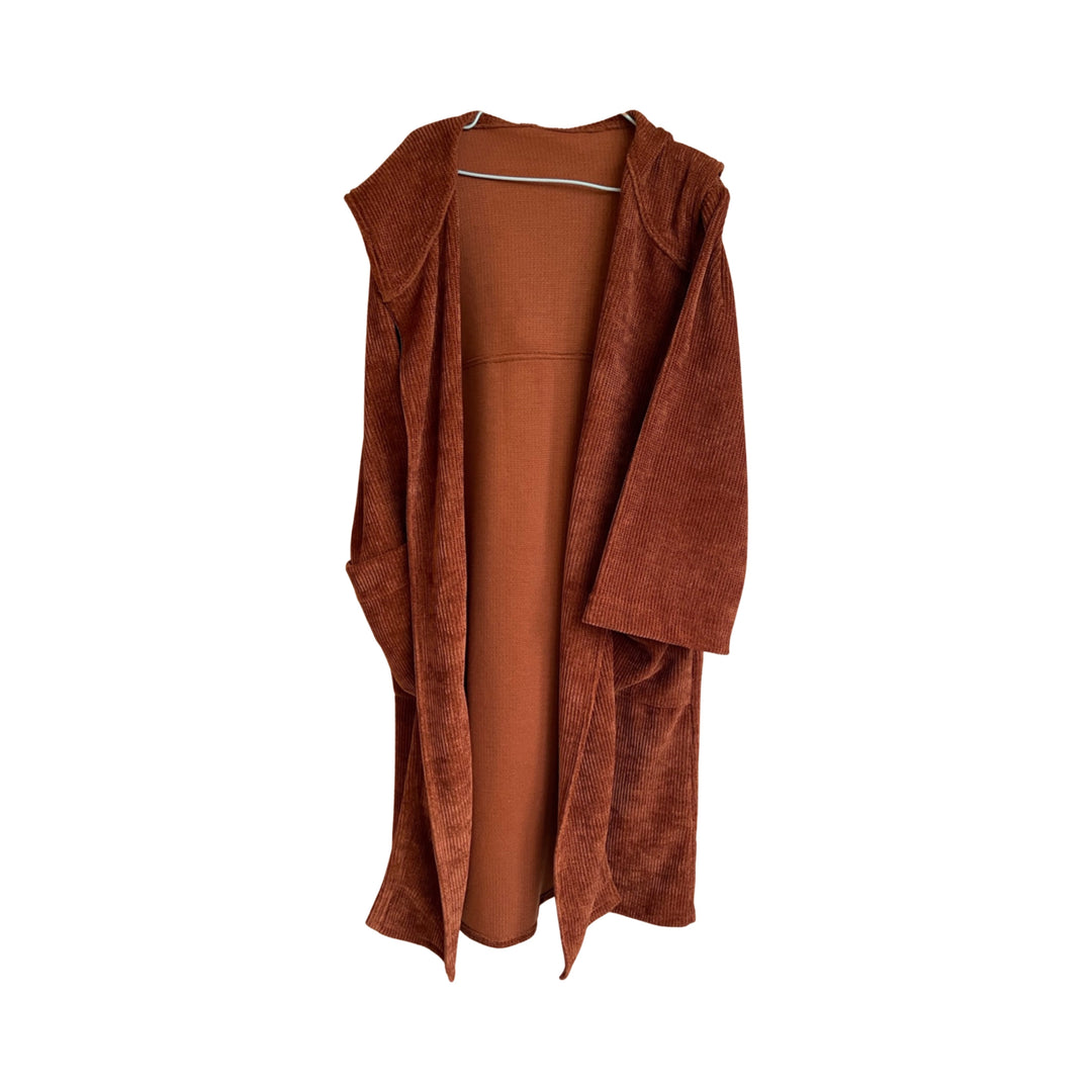 Rustic Hooded Kimono