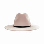 Load image into Gallery viewer, White Fedora With Black Strap
